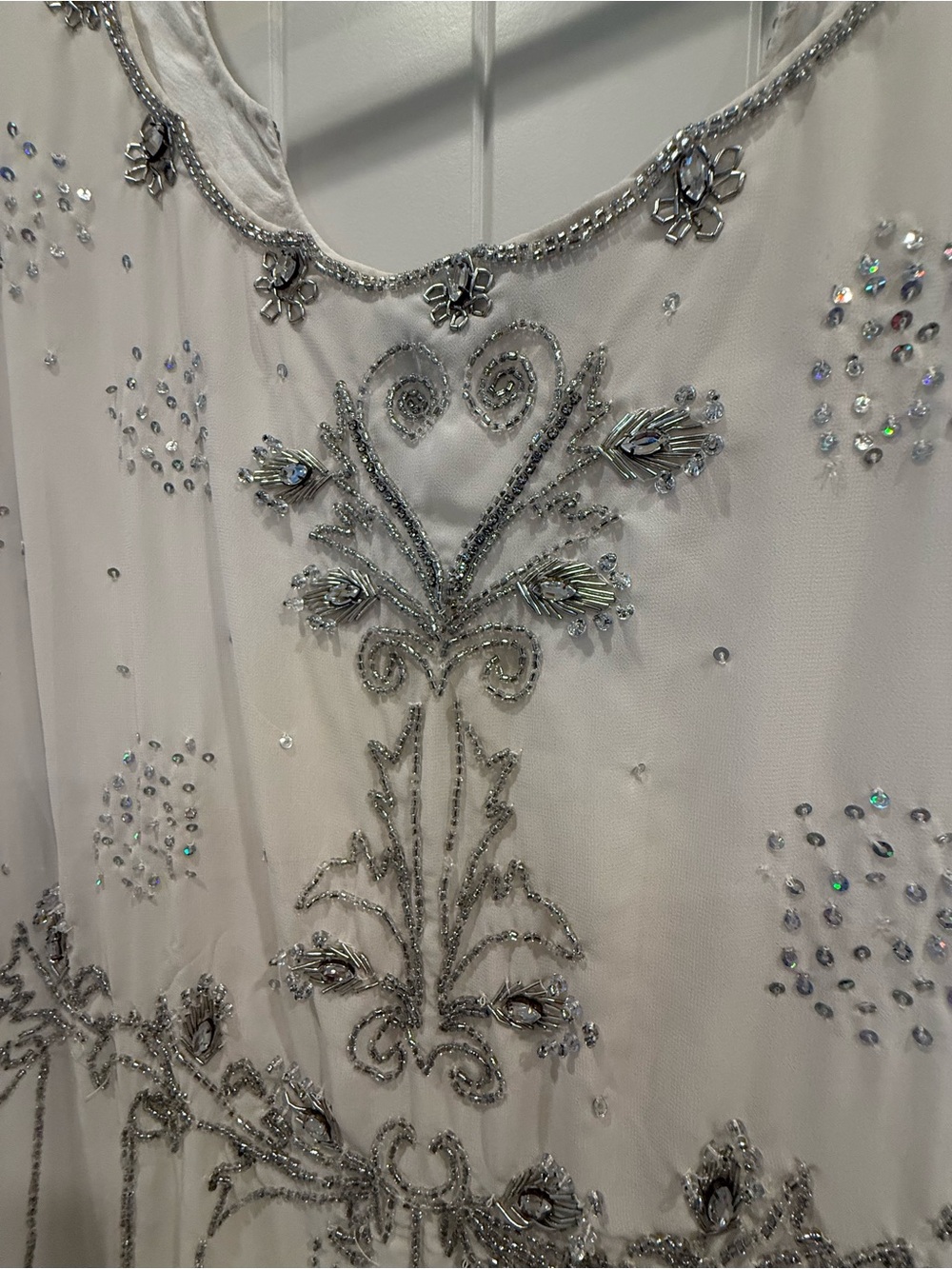 RIXO Silvanna Scoop-Neck Beaded Maxi Dress - Picture 8 of 8